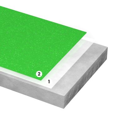 Epoxywinkel 2-laags Antislip Vloercoating