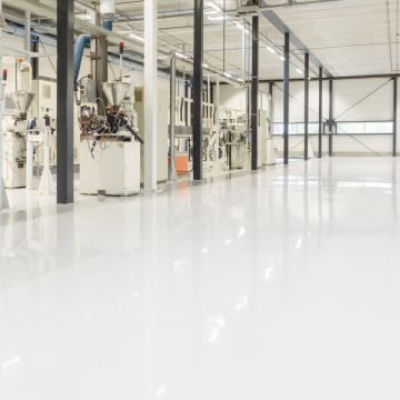 FLOW RESIN Bedrijfshal-Magazijn Vloercoating pakket